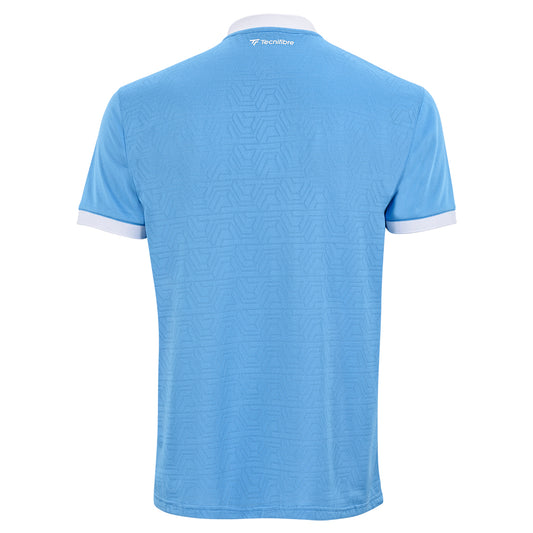 Team Mesh Polo Azur