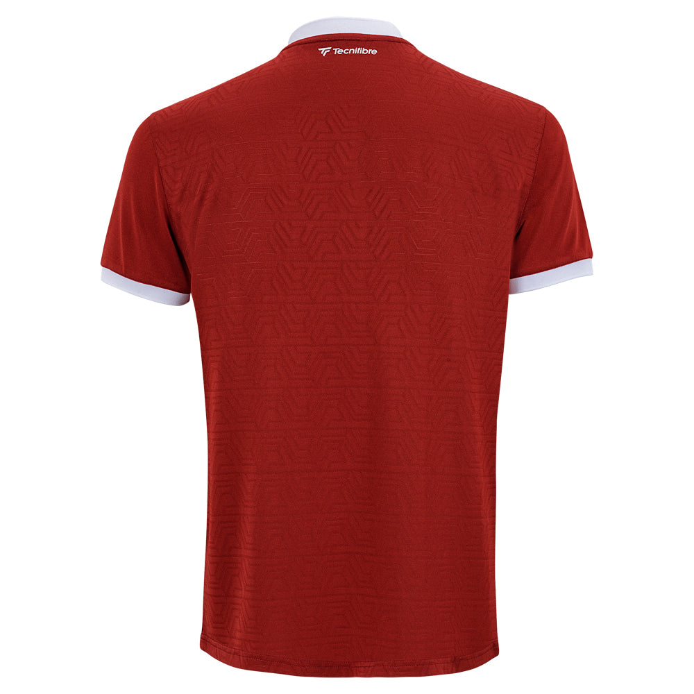 Team Mesh Polo Cardinal