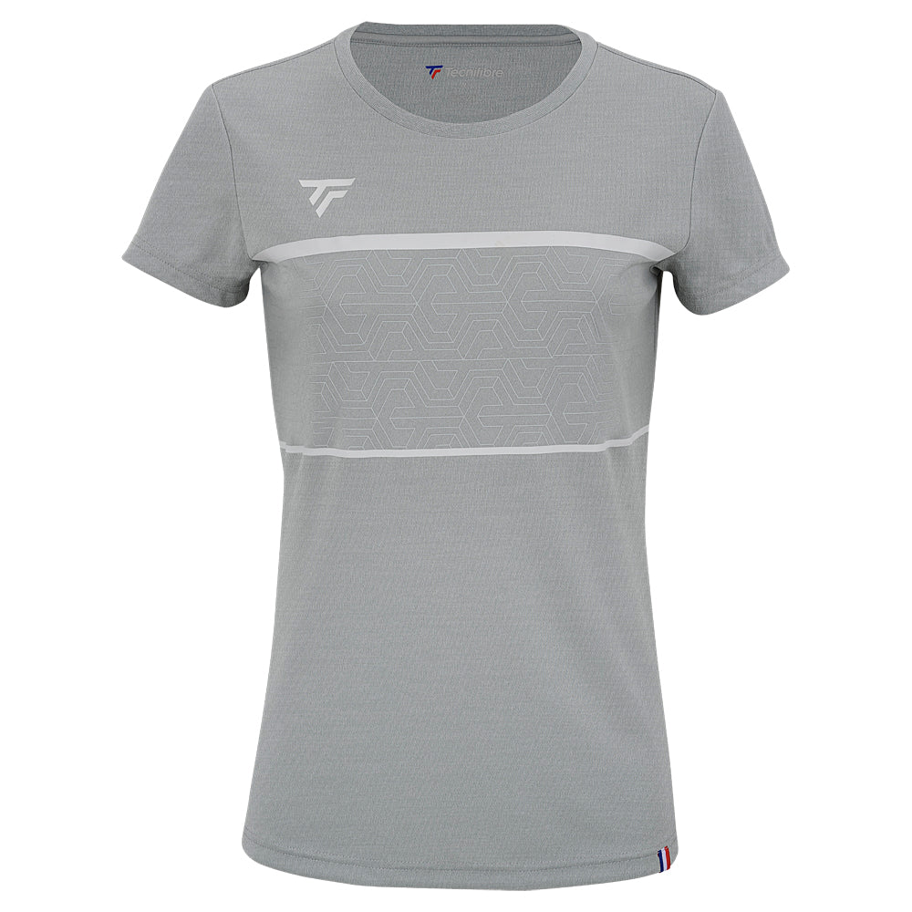 Women Team Tech Tee Silver