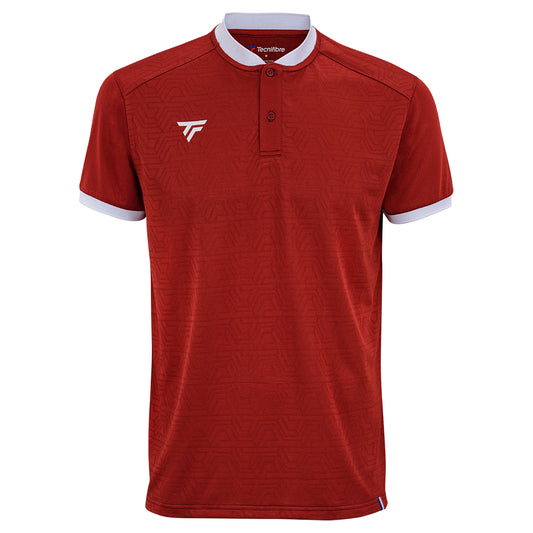 Team Mesh Polo Cardinal