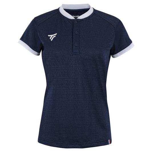 Women Team Mesh Polo Marine