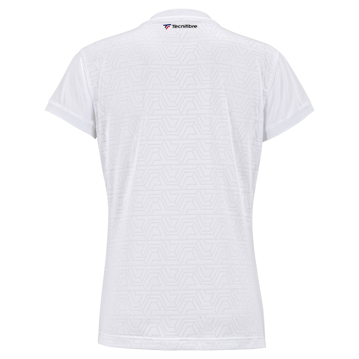 Women Team Mesh Polo Weiß
