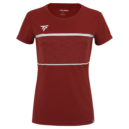 Women Team Tech Tee Cardinal