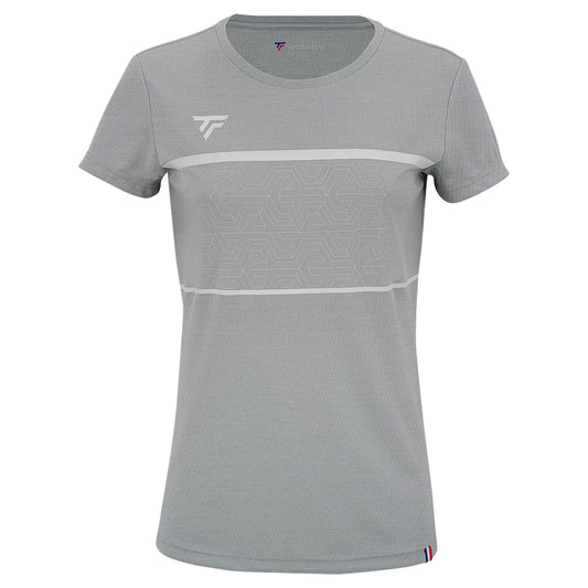 Women Team Tech Tee Silver