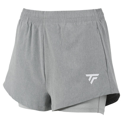 Women Team Short Silver