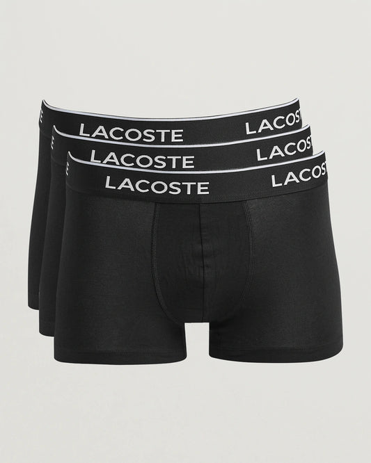 Lacoste - Boxer Cotton Stretch 3er black