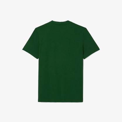 Lacoste - T-Shirt Vert/Navy Djokovic Fan Shirt - TH8986