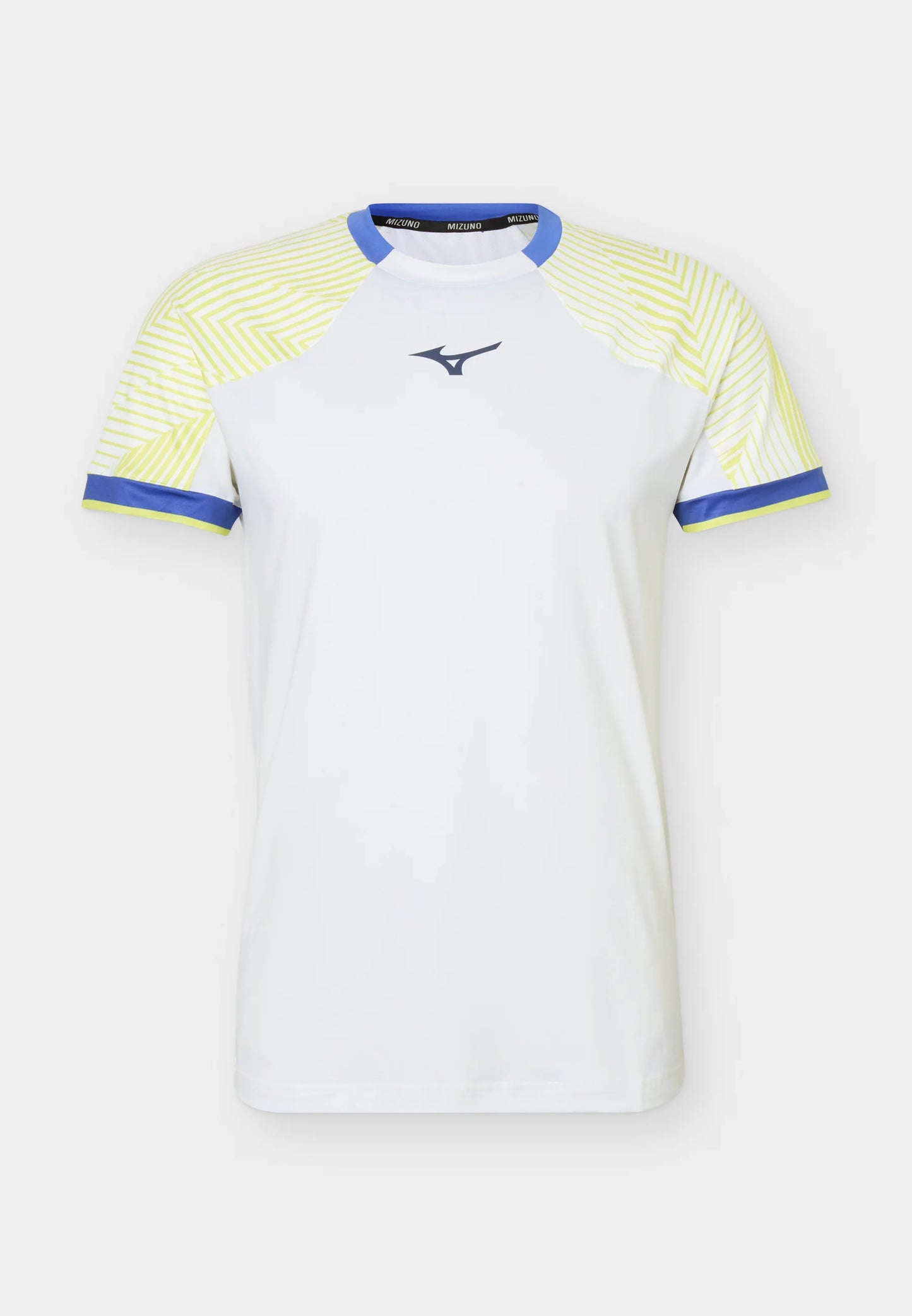 Mizuno - Shadow Sleeve Tee - white / yellow