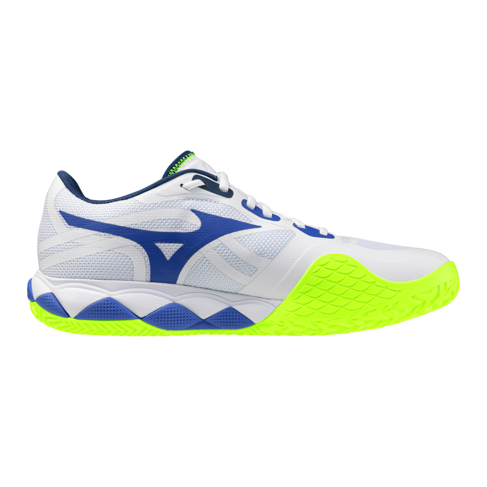 Mizuno - Wave Enforce Tour 2 CC White/Blue/Yellow