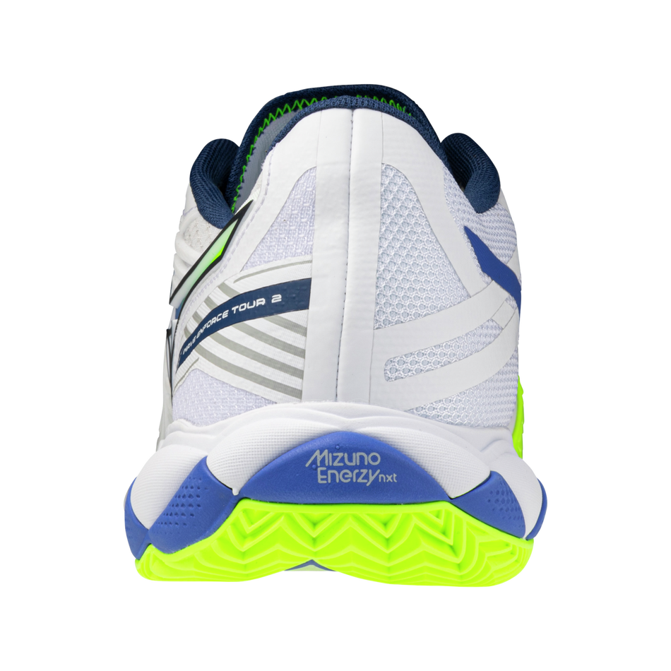 Mizuno - Wave Enforce Tour 2 CC White/Blue/Yellow