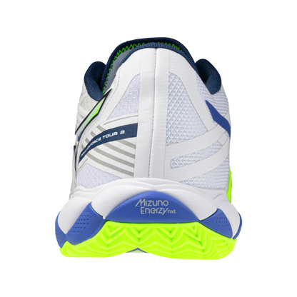 Mizuno - Wave Enforce Tour 2 CC White/Blue/Yellow