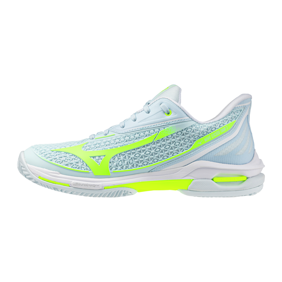 Mizuno - Women Wave Exceed Tour 7 CC Ice/yellow/white
