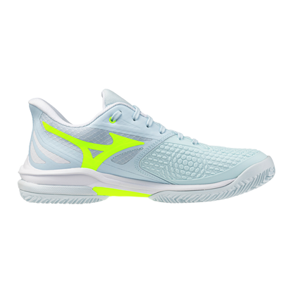 Mizuno - Women Wave Exceed Tour 7 CC Ice/yellow/white