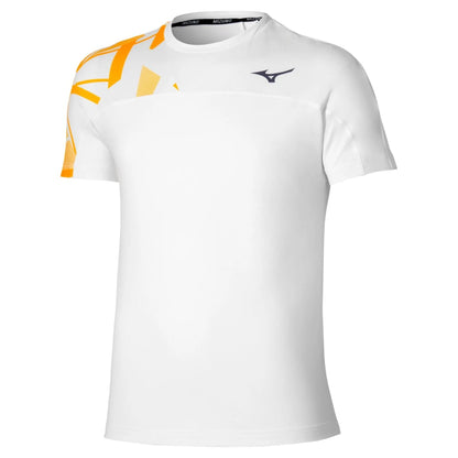Mizuno - DB Shadow SS Tee White/Citrus
