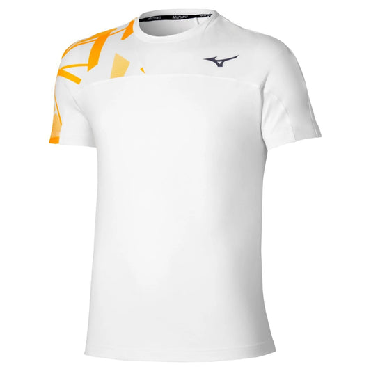 Mizuno - DB Shadow SS Tee White/Citrus