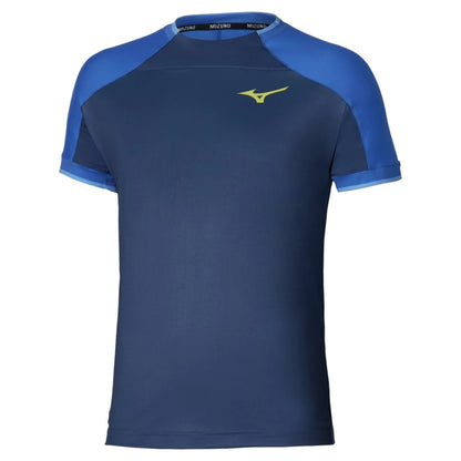Mizuno - Shadow Graphic Sleeve Shirt - blue