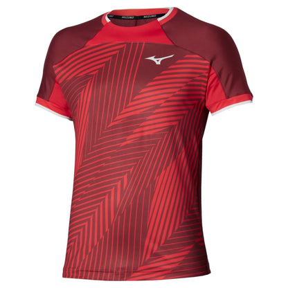 Mizuno - Shadow Graphic Sleeve Shirt - red
