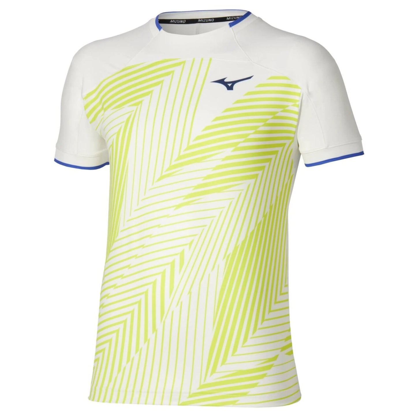 Mizuno - Shadow Graphic Sleeve Shirt - white/yellow