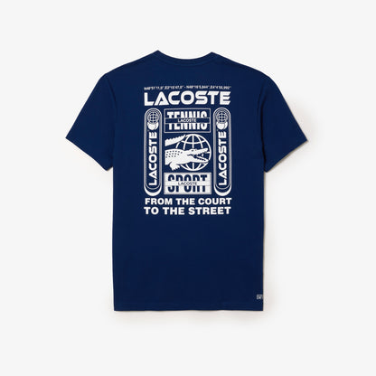 Lacoste - T-Shirt blue TH1795