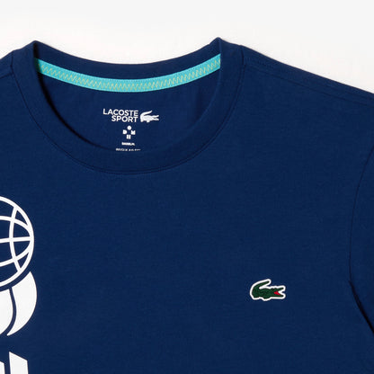 Lacoste - T-Shirt blue TH1795