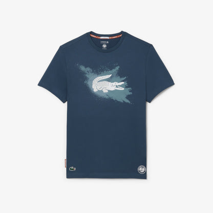 Lacoste - T-Shirt  marine TH8725