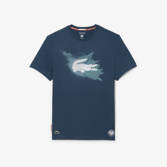Lacoste - T-Shirt  marine TH8725