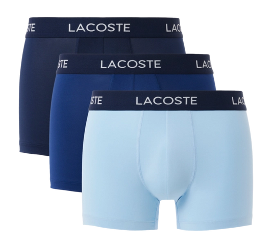 Lacoste - Boxer Microfaser 3er navy/blue