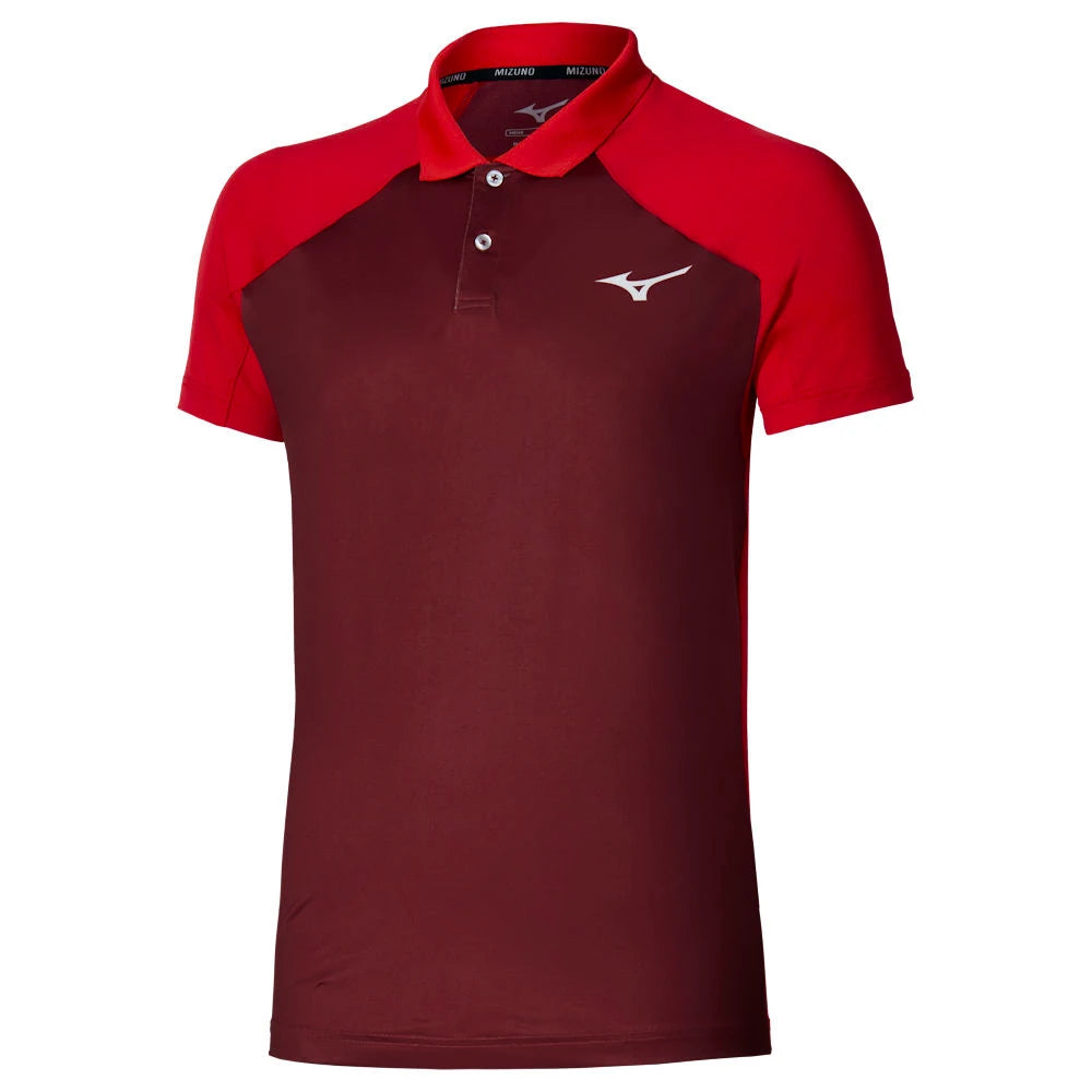 Mizuno - Shadow Sleeve Polo - red