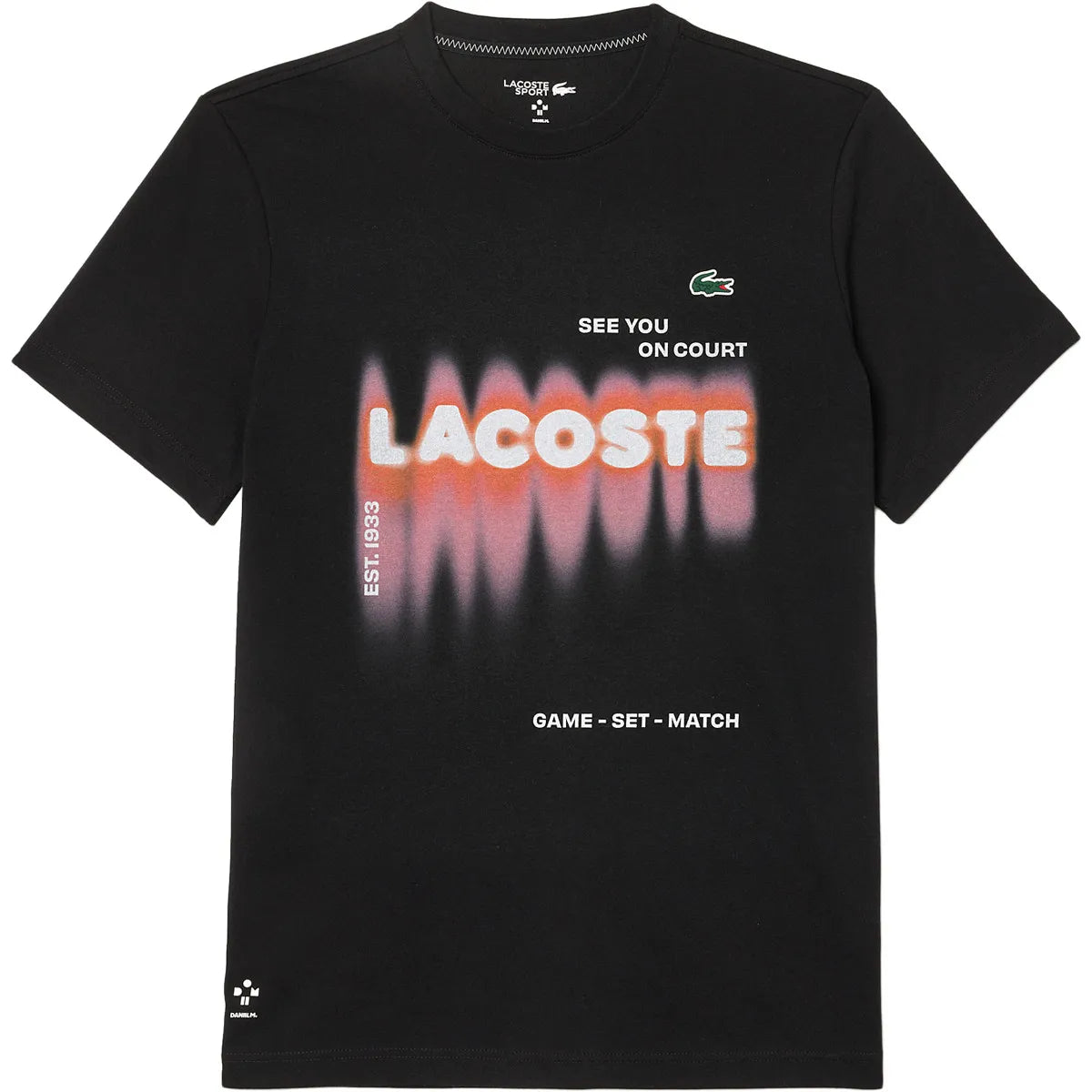 Lacoste - T-Shirt black TH2617