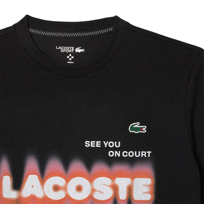 Lacoste - T-Shirt black TH2617